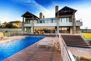 NewTechWood pool decking, patio decking and steps, South Africa