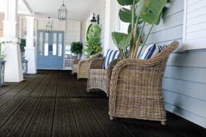 composite charred wood decking