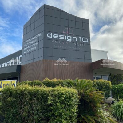 Castellation Cladding in IPE, Design 10 Stores, Sydney, NSW