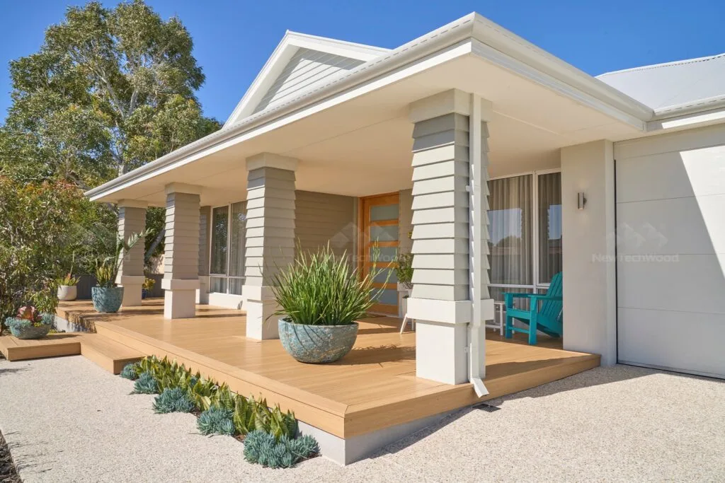 Terrace Composite Decking, Blackbutt colour