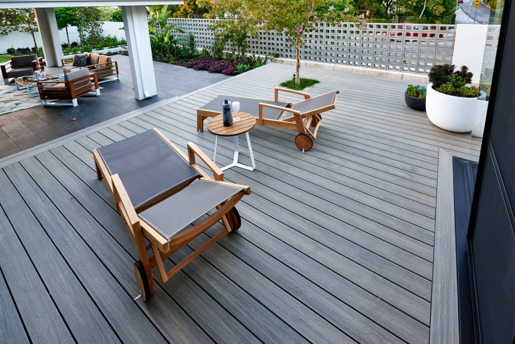 Should I paint over my worn timber decking?