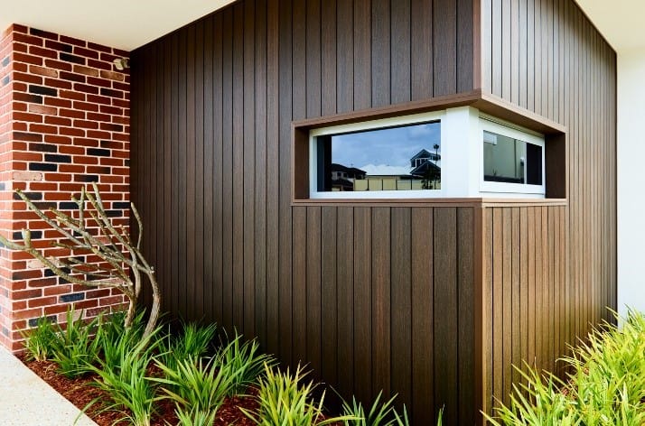 NewTechWood composite wall cladding
