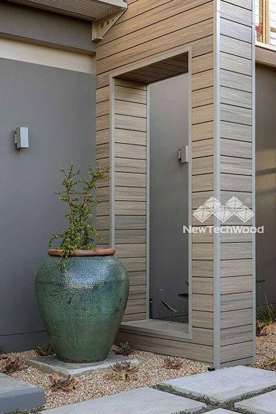 NewTechWood decorative wall cladding