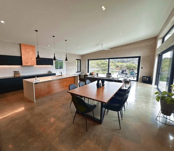 Kitchen in Hemp House