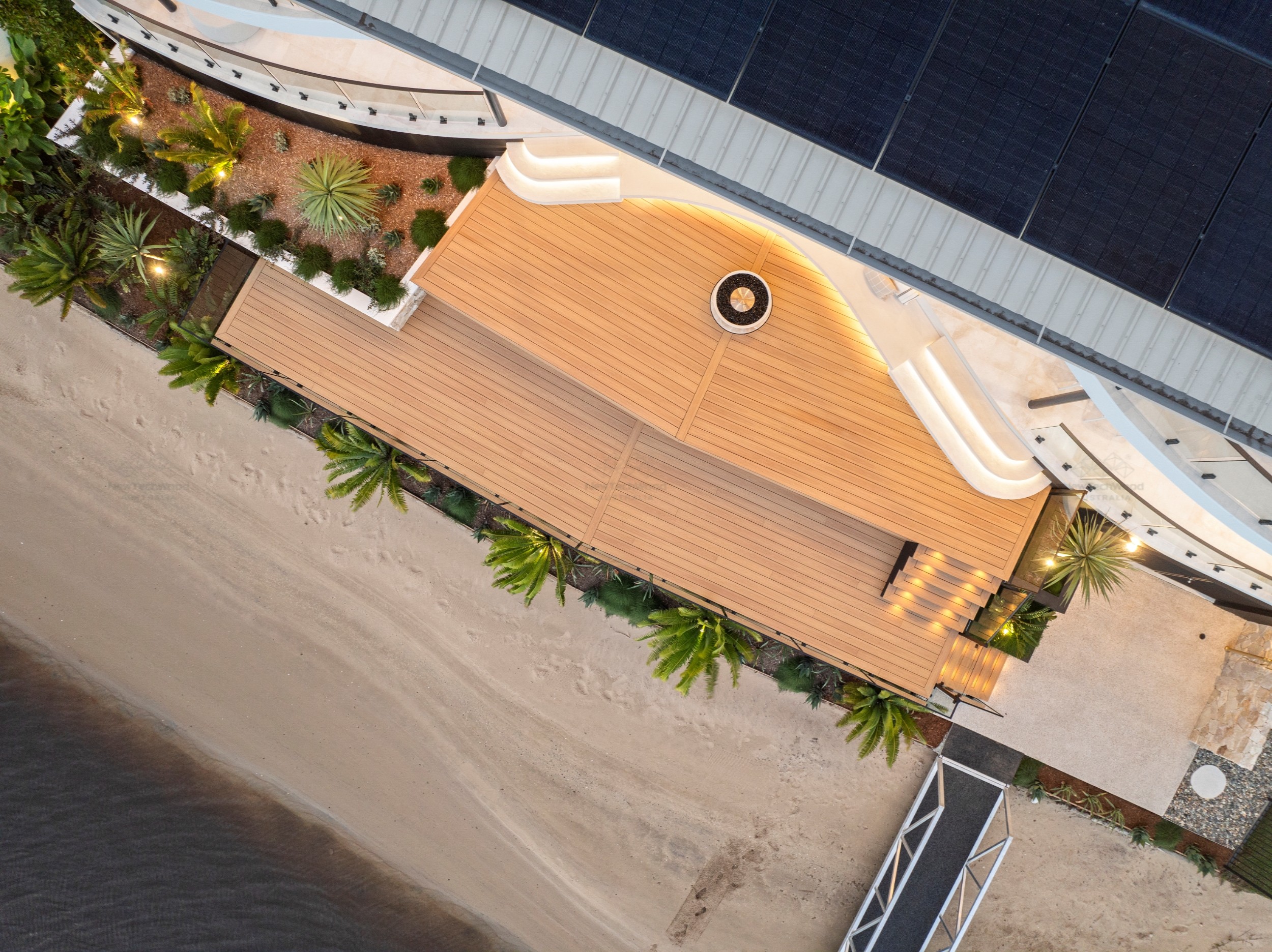 Composite Decking in Blackbutt, Terrace Range, project by