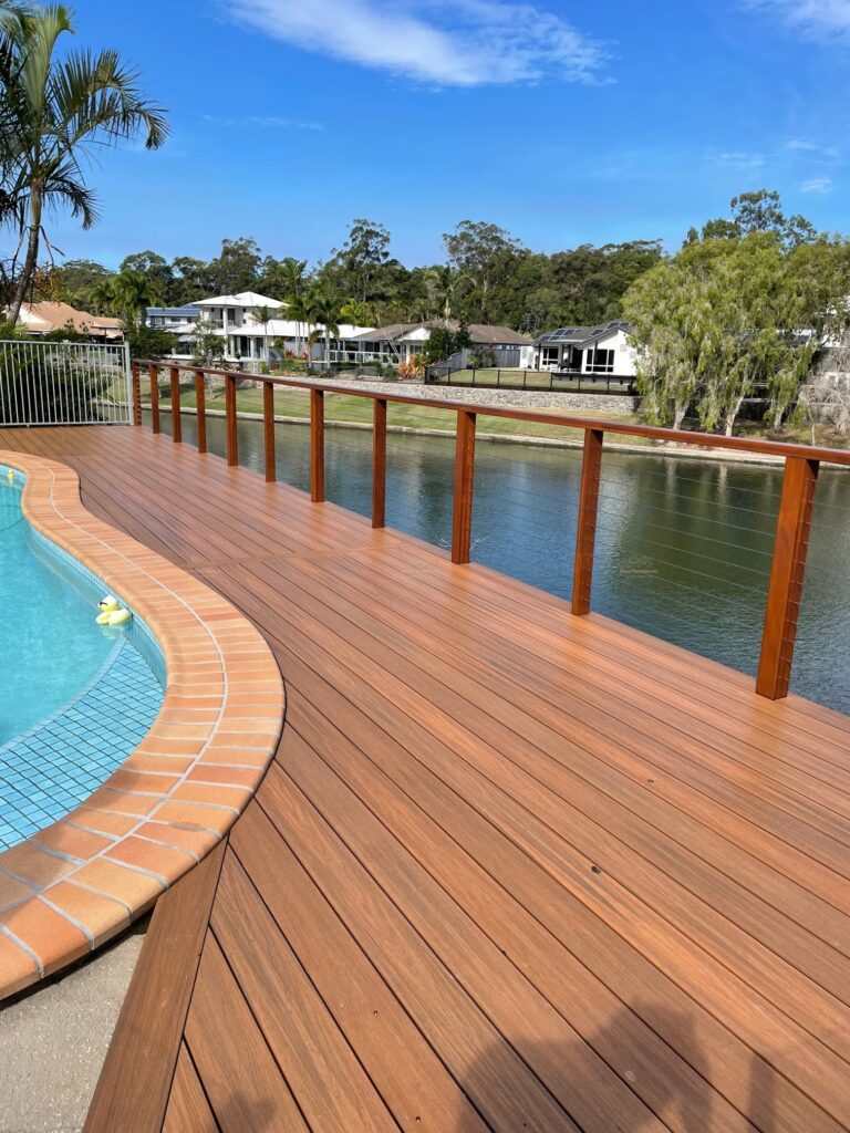 waterproof pool decking