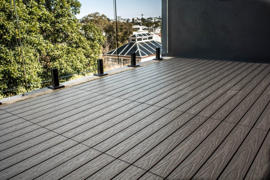 Composite Wood Deck Tiles Balcony Project